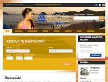 Tablet Screenshot of hotelclubnautico.com